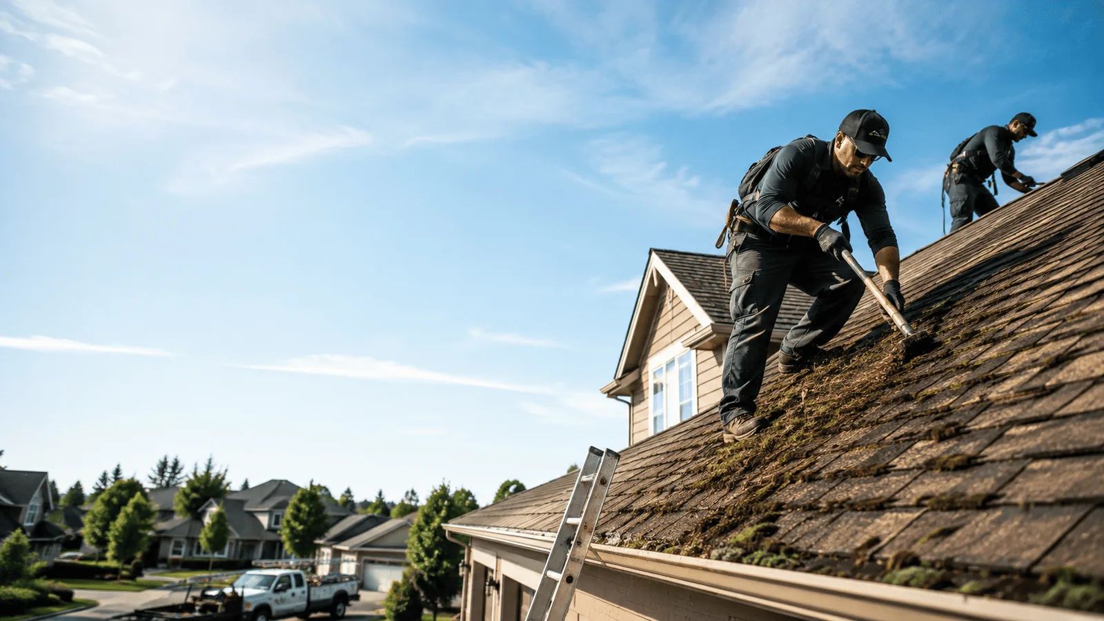 Roof Moss Removal in Campbell, OH near me